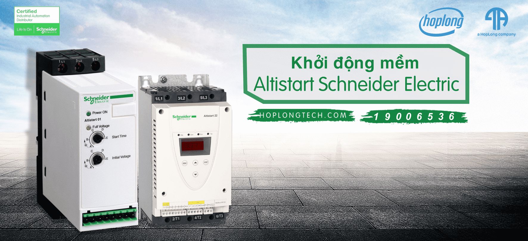 [Schneider - Giới Thiệu] Khởi động mềm Altistart Schneider Electric